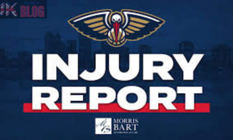 Pelicans injury report