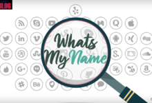 Whatsmyname app