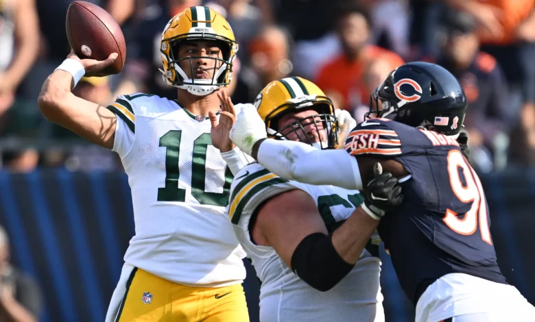 Green bay packers vs chicago bears match player stats