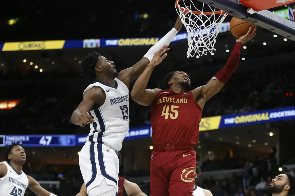 Memphis grizzlies vs cleveland cavaliers match player stats