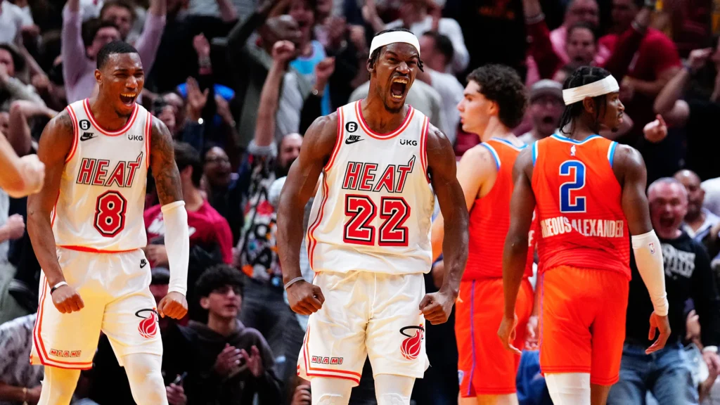 Miami heat vs okc thunder match player stats