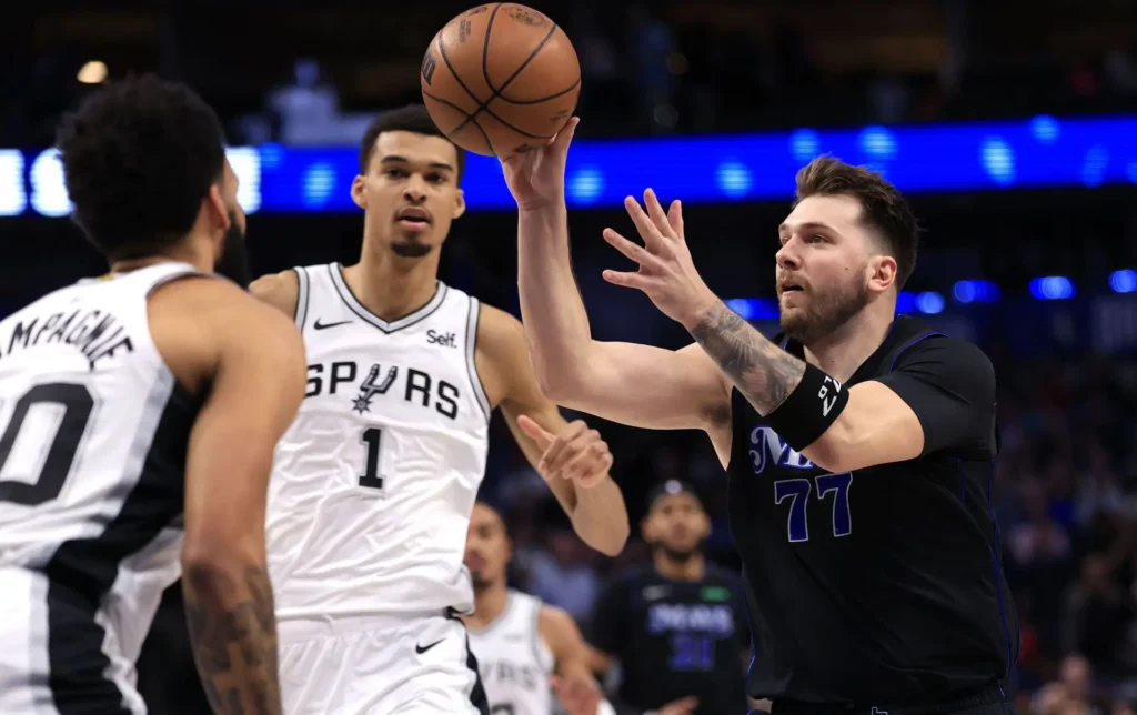 San antonio spurs vs dallas mavericks match player stats